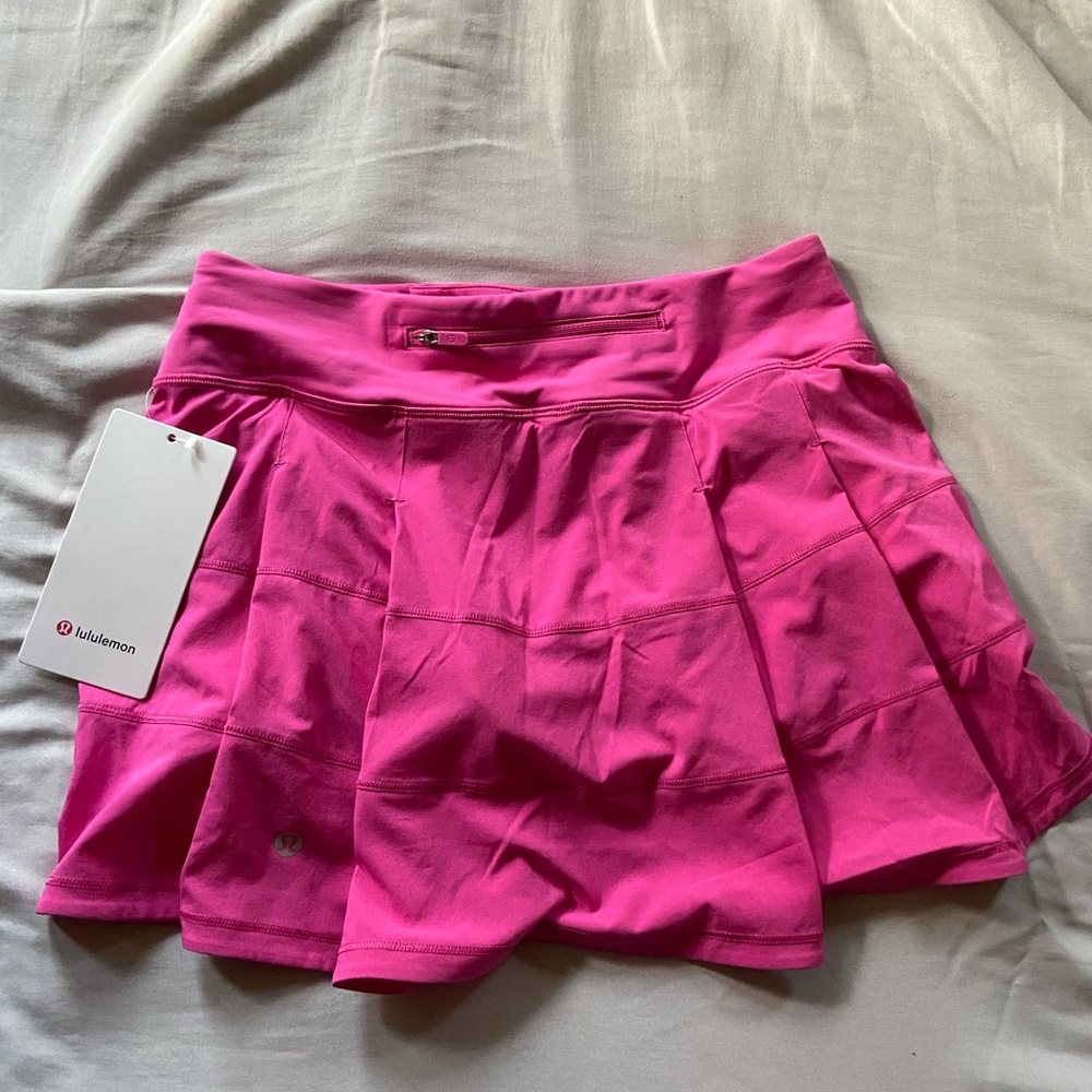 NWT Sonic pink lululemon tennis skirt